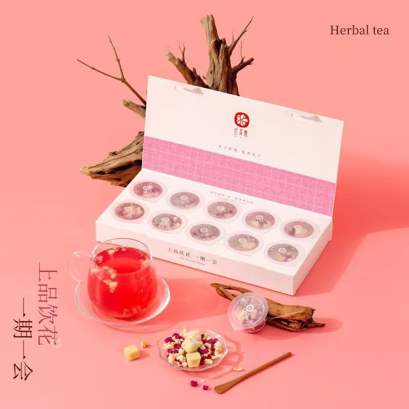 Zhenhuaji Rose Lychee Black Tea Jar 50g Sugar Free Floral Blend for Home Brewing overview