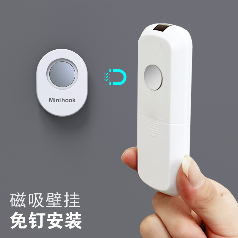 Casual Style Strong Magnetic Traceless Punch-Free Remote Control Magnetic Tv Air Conditioner Storage Sticker Wall Hanging Bedroom Living Room 3m