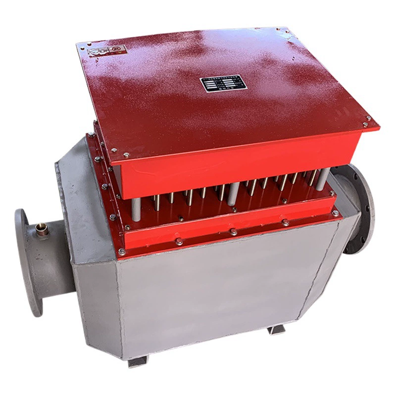 Термостатический Электрический нагреватель газового воздуха для сушки Промышленное крупномасштабное оборудование для горячего воздуха Высокотемпературный коробчатый нагреватель воздуховода