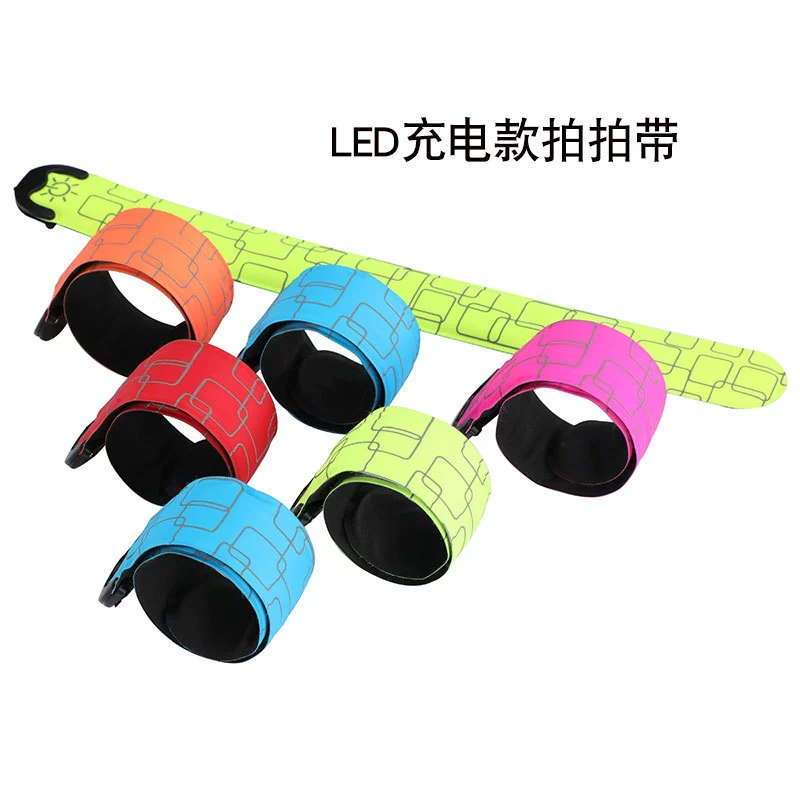 Оптовый производитель светящихся нарукавных повязок для ночного бега, перезаряжаемых светодиодных светящихся колец, светящихся предупреждающих поясов для активного отдыха