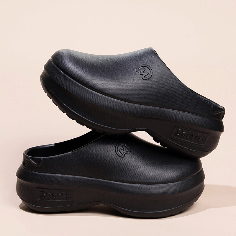 Mueller Shoes Non-slip Wear-resistant Sports Platform Shoes EVA Chef Shoes Casual Sports Thick Bottom Heightened Slippers Mueller Shoes Non-slip Wear-resistant Sports Platform Shoes EVA Chef Shoes Casual Sports Thick Bottom Heightened Slippers