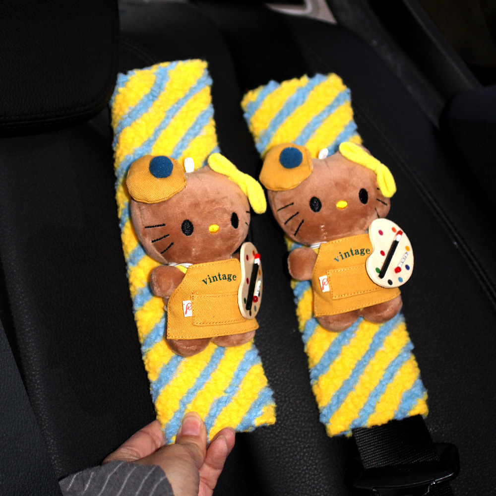 Funda Protectora de Hombro para Cinturón de Seguridad de Auto Decorativo para Automóvil