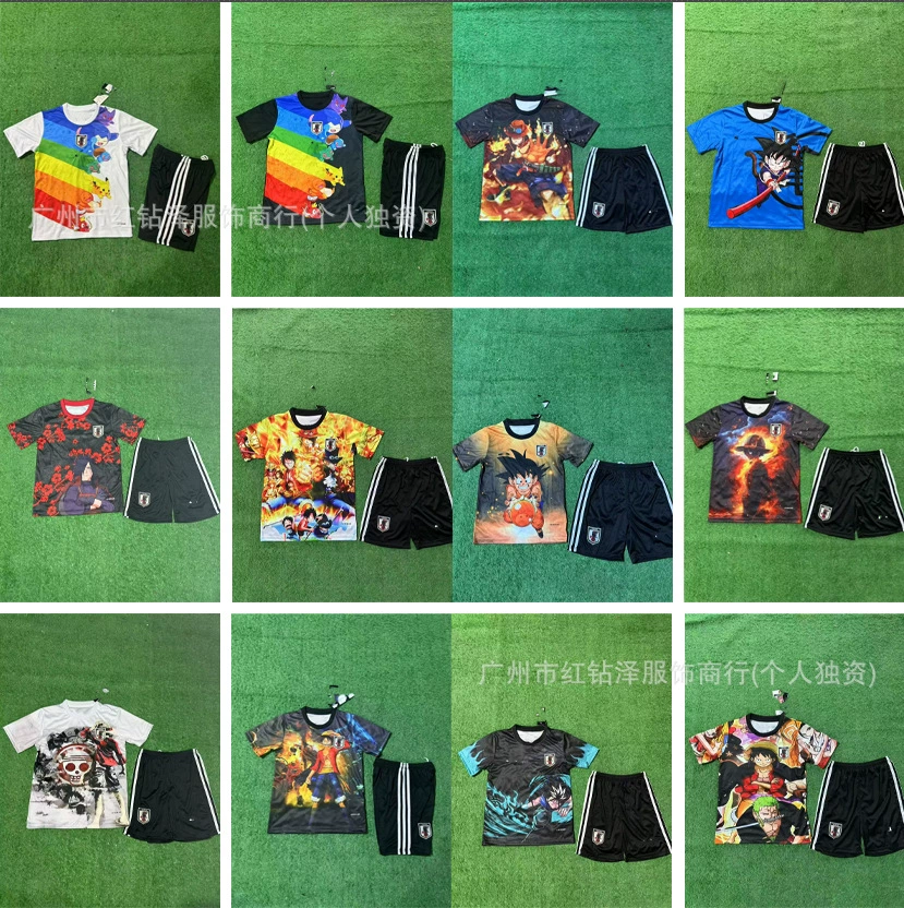 242526Japanesefans'children'ssuit football uniform set