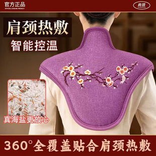 Hot compress bag cervical shoulder neck electric heating sea salt fever shoulder pad moxa grass moxibustion home cold dampness hot compress wholesale