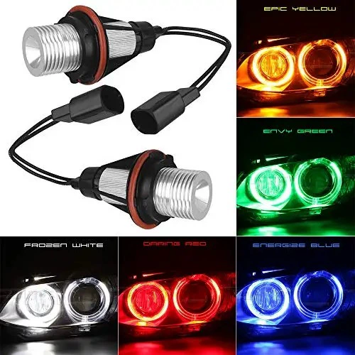 Подходят для BMW Angel Eyes 5W E39 E60 ангельский туман light BMW светодиодные фары дневной свет расшифровкой