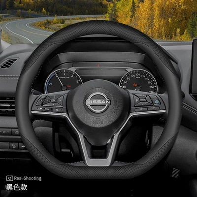 Steering wheel cover Wheel Cover Nissan Qashqai 14 - type-d-black-other