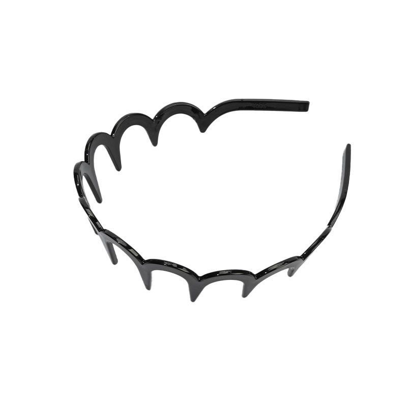 Simple acabado de cabello roto artefacto de gran onda 2024 nuevo tipo con dientes antideslizante temperamento de alto cráneo fijación de cabeza