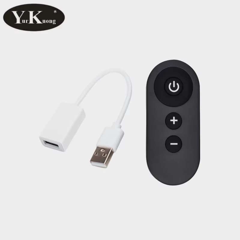 USB遥控开关5V灯带小水泵风扇夜灯橱柜灯调光调速2A