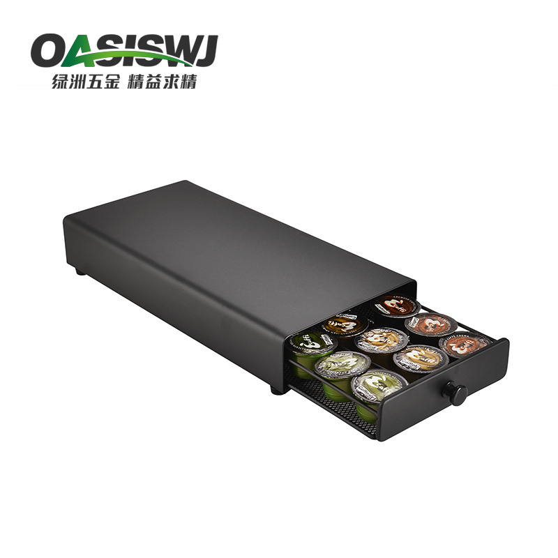 OASISWJ coffee capsule storage box LAVAZZA coffee machine accessories cross-border spot handle drawer