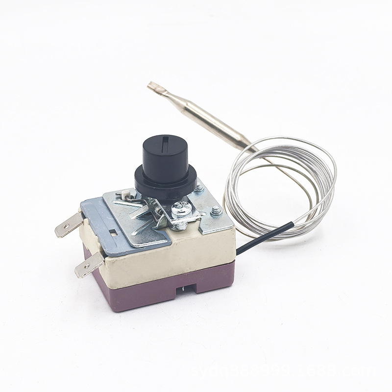 Industrial manual reset EGO style capillary temperature control switch thermostat for electric water heaters and ovens Industrial manual reset EGO style capillary temperature control switch thermostat for electric water heaters and ovens