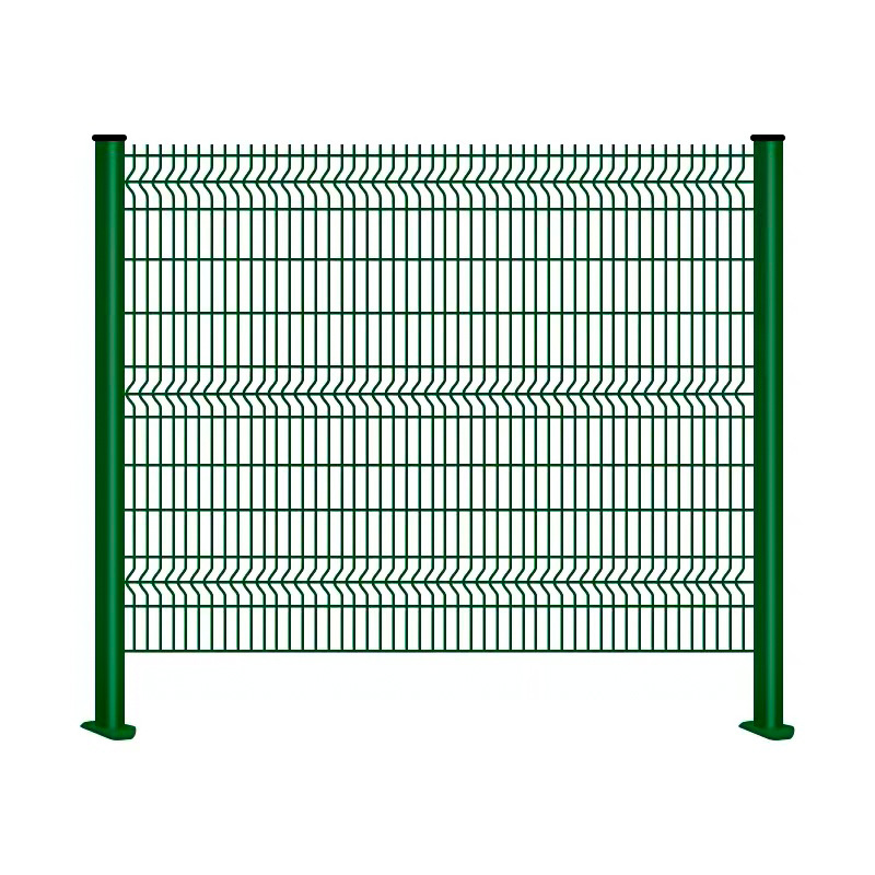 Barrera de pared del patio de la comunidad barrera de columna de melocotón barrera de protección de la escuela de la villa barrera de protección de la pared del estanque de peces barrera de aislamiento triangular doblada