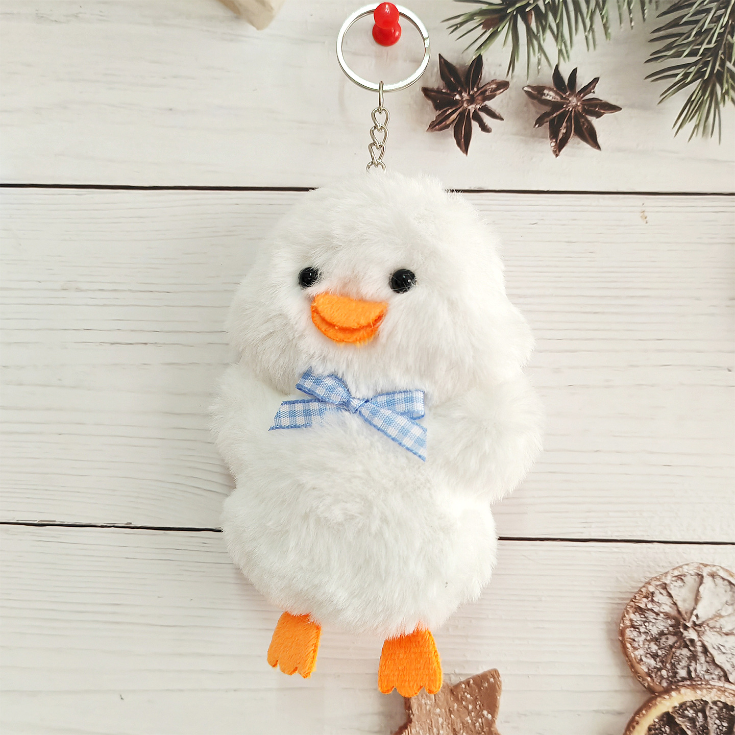 Llavero Colgante de Peluche de Panda con Relleno de Algodón PP para Llaves y Bolsos image 53
