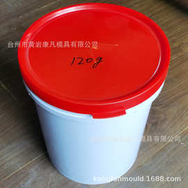 黄岩模具厂家13公斤 14升 15升18升润滑脂包装桶图片 模具价钱