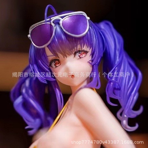 クロスボーダー ALTER アズールレーン 跪き水着 ポラ 二次元美少女 フィギュアモデル 装飾飾り|undefined