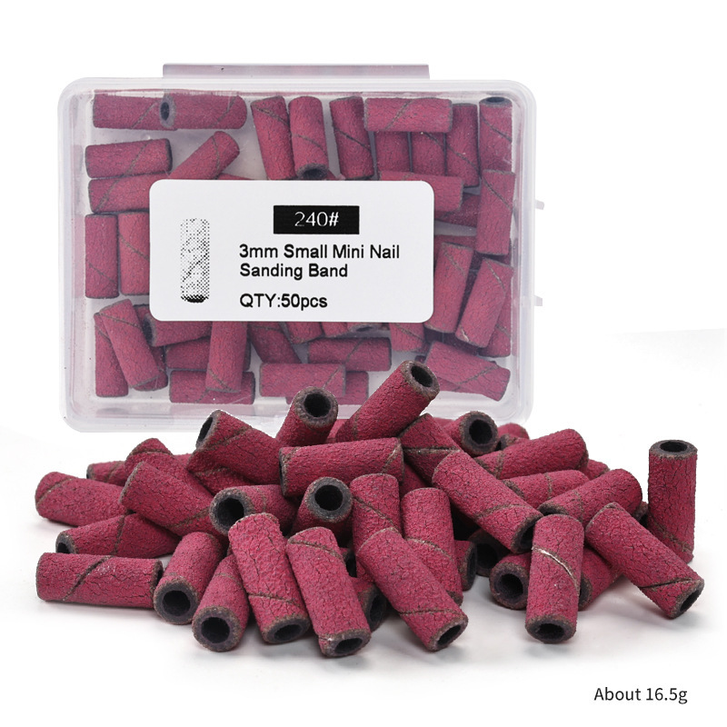 50PCS pink small sand circle box is 240#(without bearing)