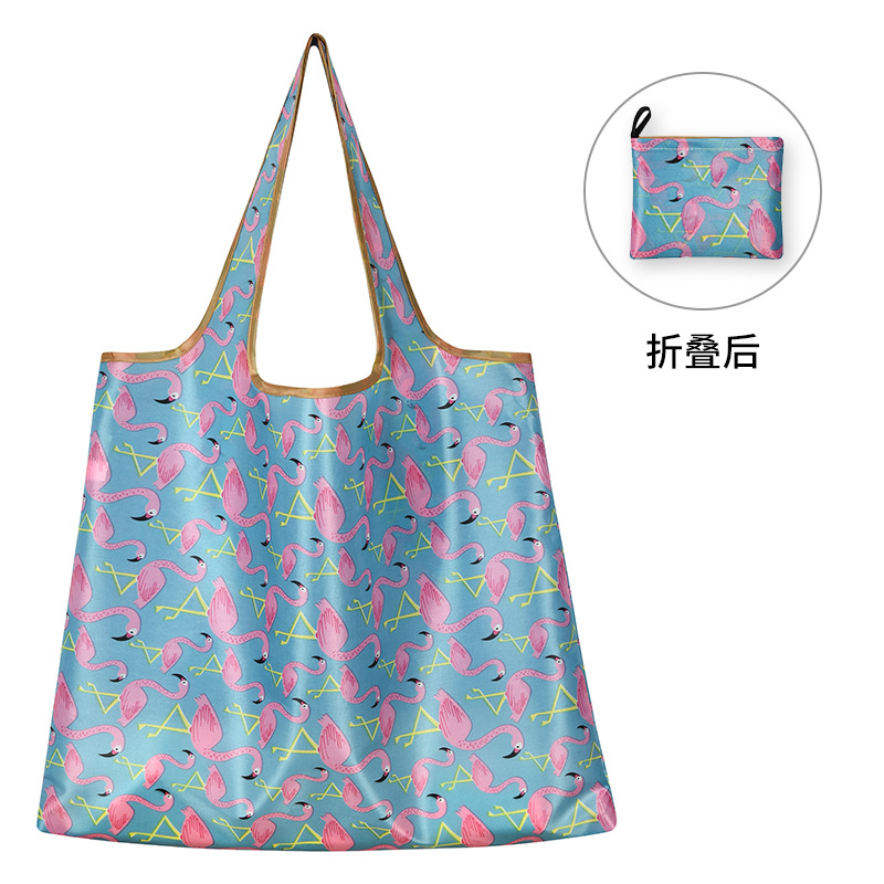 Bolsa de compras plegable grande para viaje, bolsa de supermercado ecológica, bolsa de almacenamiento portátil, bolsa portátil de gran capacidad image 22