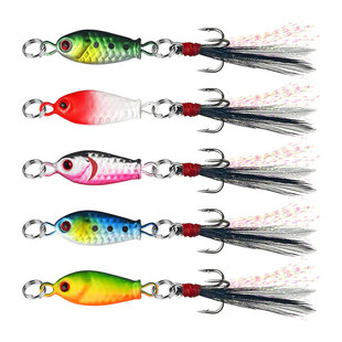 Cross-Border Submersible Small Lead Fish 5g Metal Lure Bait Freshwater Fishing for Bass Imitation Bait Long-Distance Casting Fish