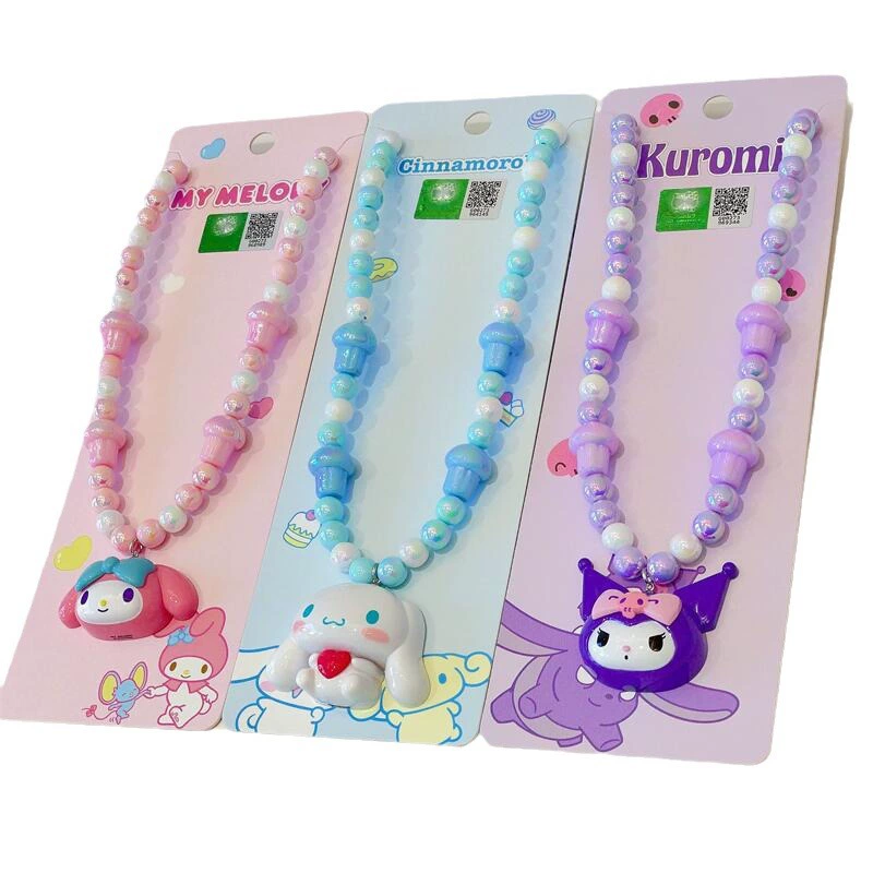Sanrio, children's necklace, accessory, toy, flashing light