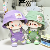 Хлопковая кукла, комбинезон, сменные штаны для одевания, 20см, детская одежда, 20 см