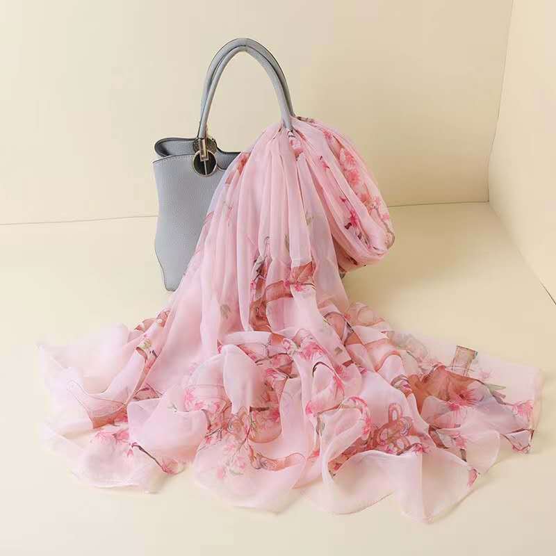 New Yourou Scarf Summer Thin 140*190 Oversized Sunscreen Shawl Beach Towel Women's Long Scarf