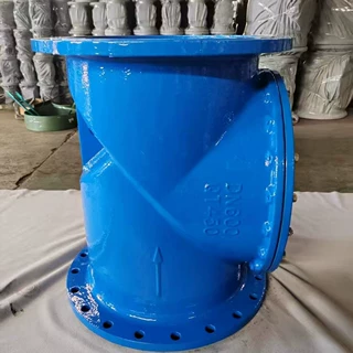 HC44X橡胶瓣止回阀防回流缓闭式