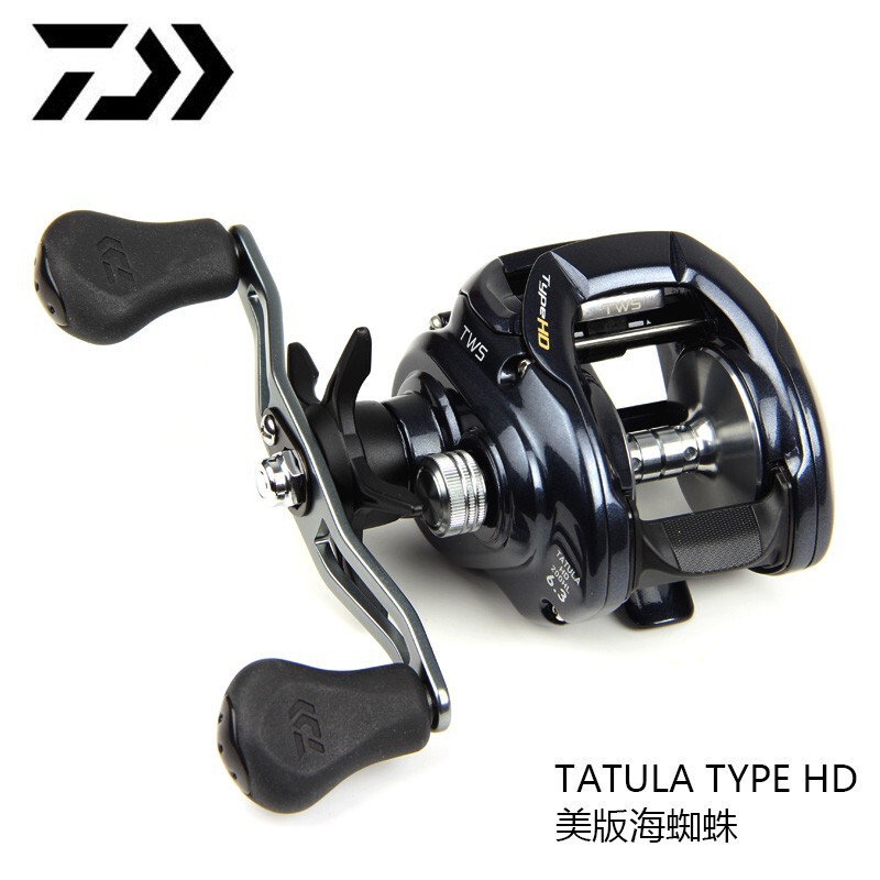 Da Yiwa DAIWA TATULA TYPE HD US Edition Sea Spider Black Thunder Strong Wheel Danhai Luya Drop Wheel