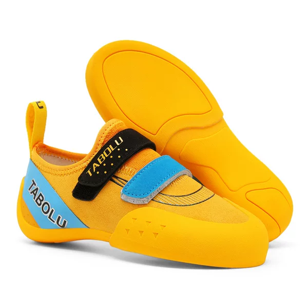 Basic Rock Climbing Shoes for Children and Teenagers, Indoor and Outdoor Bouldering Shoes, Climbing Training Shoes, Breathable and Non-Slip for Foreign Trade and Cross-Border Sales