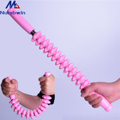 Flexible 13-ball massage stick yoga gear fitness muscle stick fascia relaxation leg massager arm exerciser model