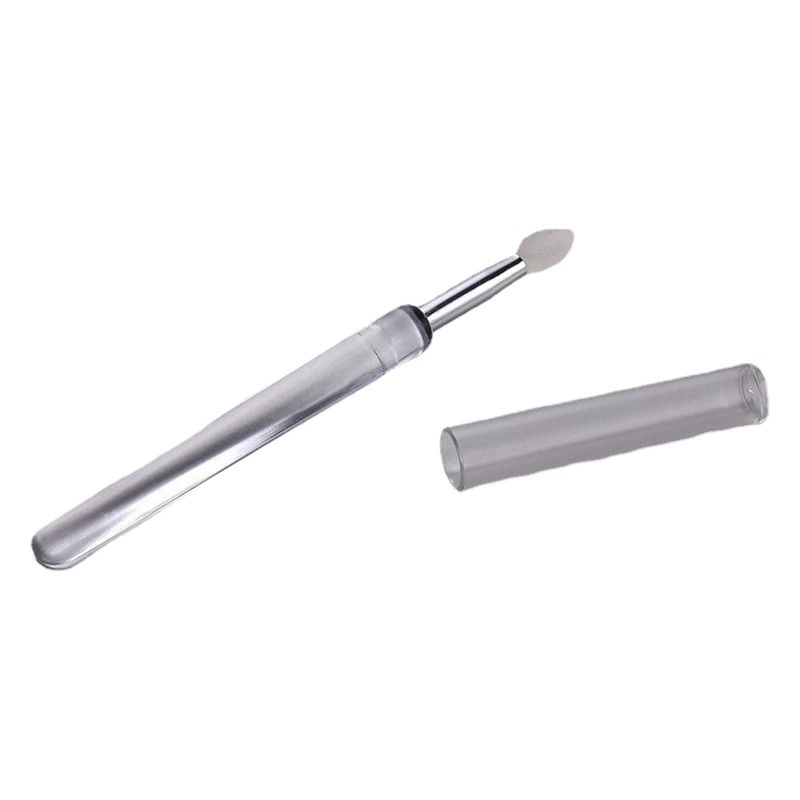 Новая портативная силиконовая кисть для губ с пылезащитной помадой, аппликатором для губной помады, косметический макияж, многоцветная Одиночная упаковка