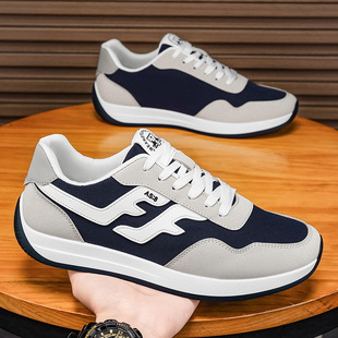 Para Shoes Men's 2025 New Men's Shoes Spring Breathable Versatile Casual Shoes Men's Non-Slip Soft Sole Sports Shoes