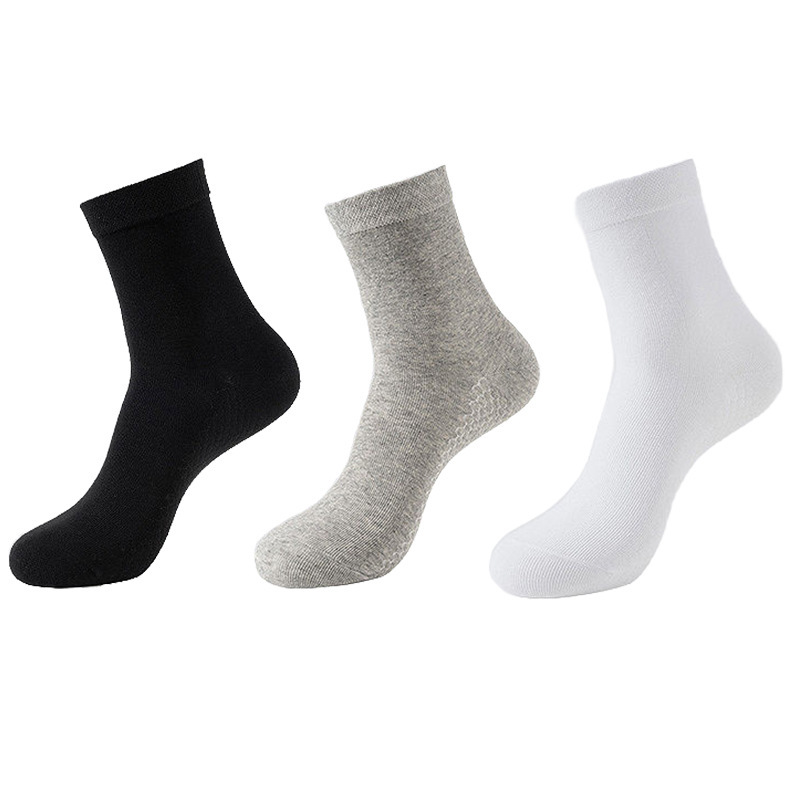antibacterial men's breathable knee socks all-season