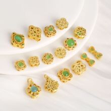 ��ɫ18k�ŷ����Ƕ����diy����朶������U����ͨ��녽��i����