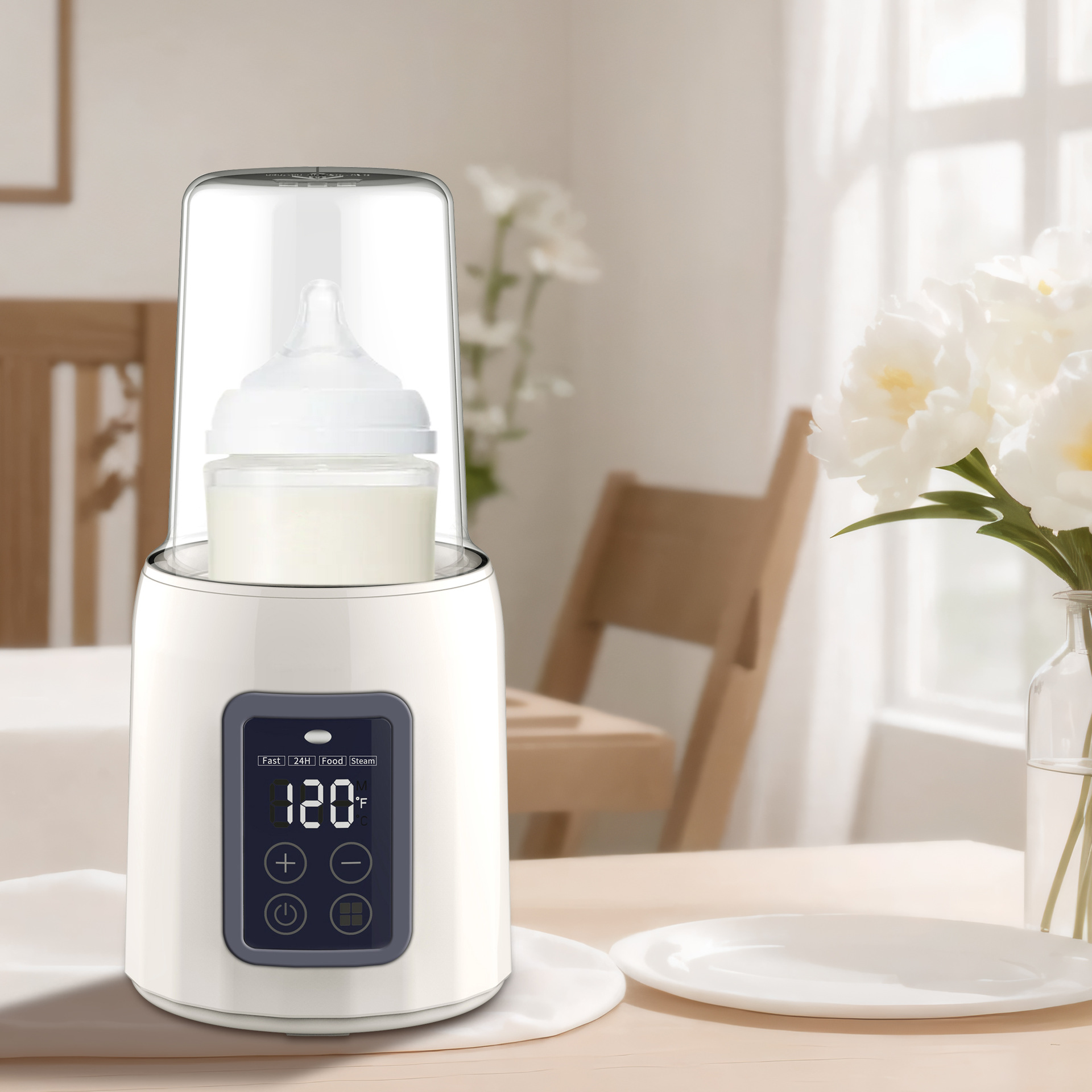 Cross-Border Baby Milk Warmer, Baby Milk Warmer, Constant Temperature Milk Warmer, Sterilizer, Bottle Insulation and Heating Automatic Artifact