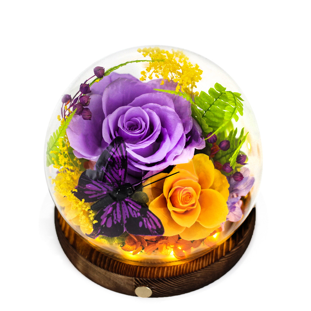 Amazon Eternal Flower Terminado Rose para mamá y maestra Día de la madre Regalo de San Valentín para novias