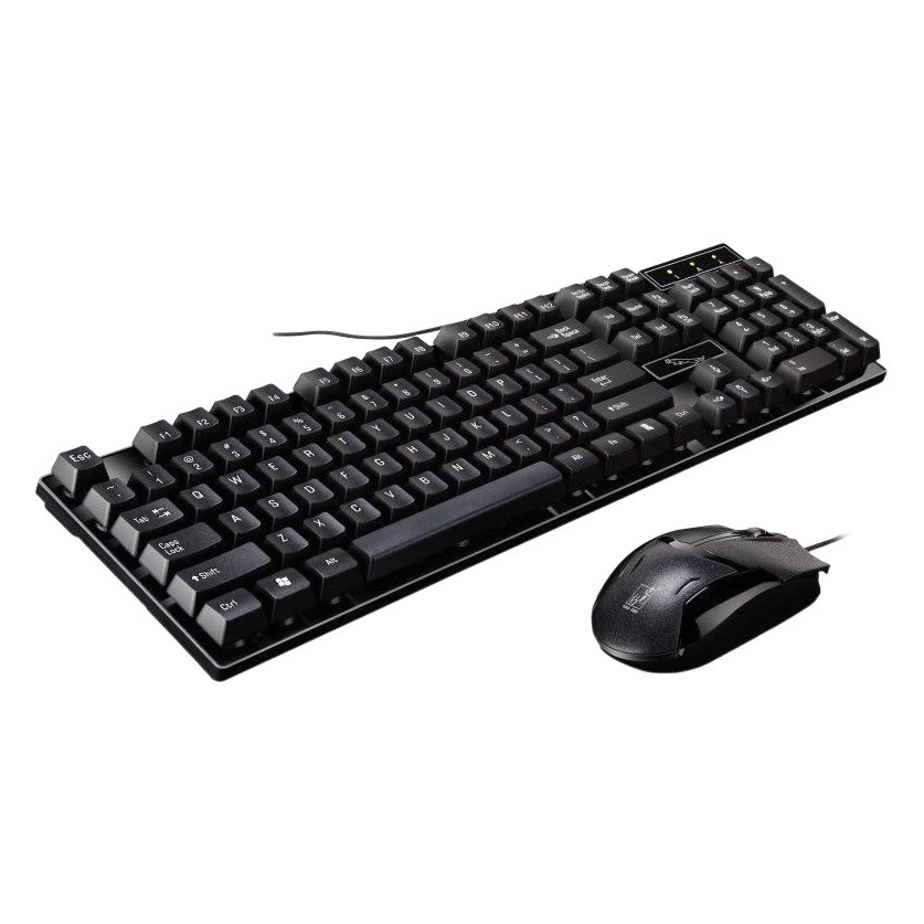 Прожектор Leopard Q17 офисный блок несветящийся USB Проводная Универсальная клавиатура и мышь установка машинный костюм клавиатура и мышь комплект