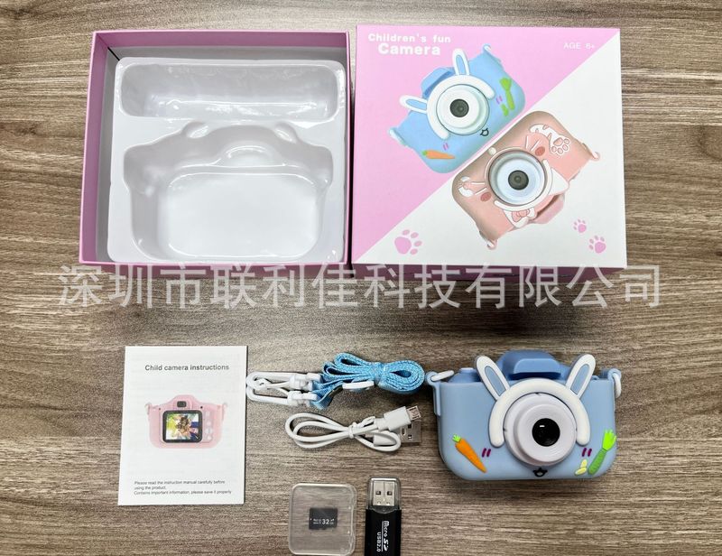 X2 子供用ミニデジタルカメラ HD 小型一眼レフは写真とビデオを撮ることができます 知育玩具 クロスボーダー工場直販|undefined