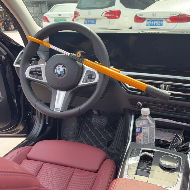 メーカー自動車ハンドルロック自動車フックロック伸縮可能自動車ロック卸売り車用盗難防止ロックプラスチックキー|undefined