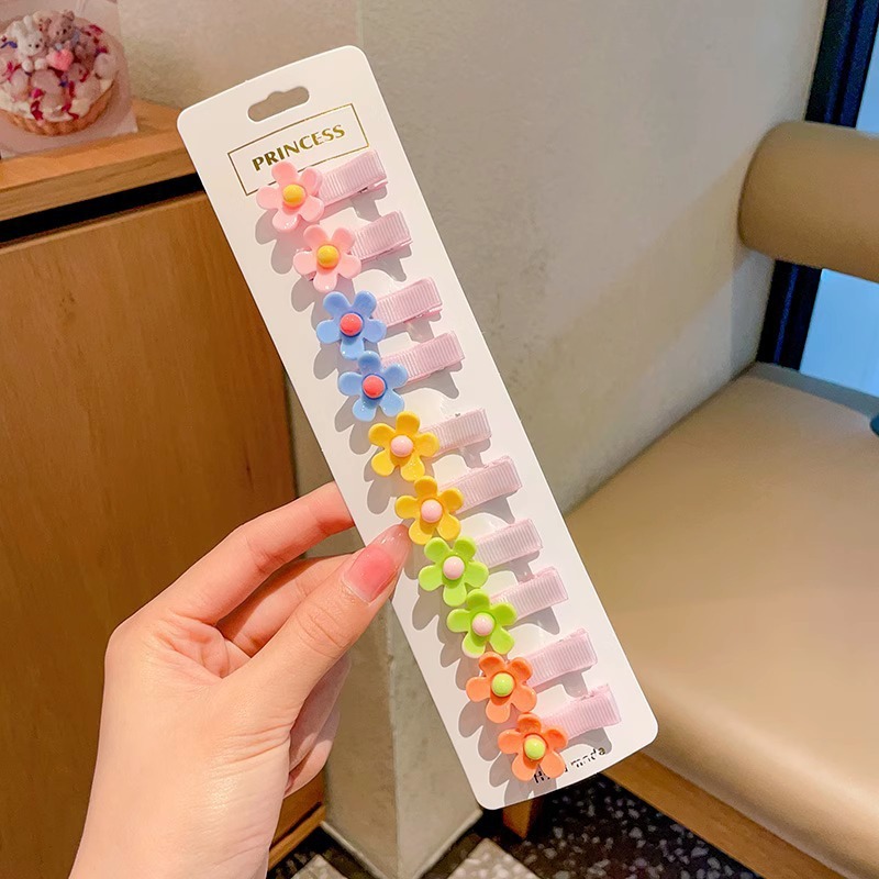 婴儿汗毛夹女宝宝发夹不伤发胎毛夹夹子头饰儿童婴幼儿发量少发卡|undefined