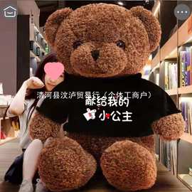 生日礼物娃娃送男友熊毛绒玩具大号号熊公仔女生抱抱熊可爱