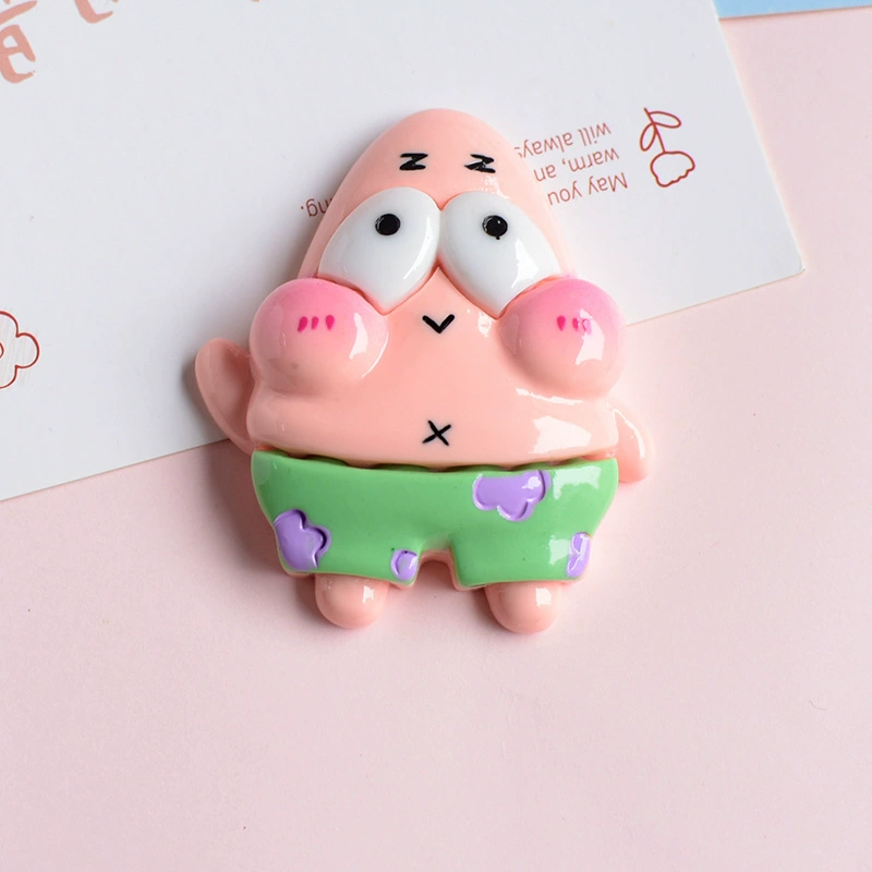 Плоть Cartoon sponge детские аксессуары, ручка, чехол для телефона, бантик для волос, кремовая обувь