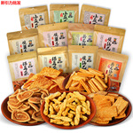卧龙老灶锅巴猫耳朵小麻花脆锅巴花椒锅巴袋装网红休闲零食批发
