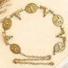 Bull head 100-ancient gold