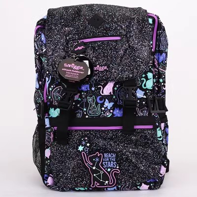 Australia smiggle mochila escolar para estudiantes de primaria y secundaria mochila para niños bolsa de ocio al aire libre mochila de dibujos animados de gran capacidad