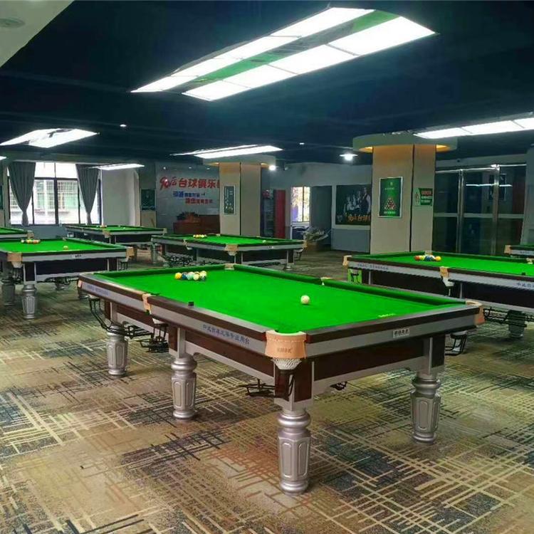 Mesa de billar estándar doméstica para adultos, mesa de tenis de mesa americana negra 8 2 - en - 1 estándar nacional, mesa de billar china comercial