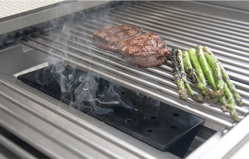 SG4057 不锈钢黑长款三角烟熏盒