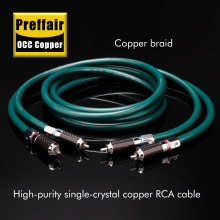 Preffair X411 ����ͭ���ռ���Ƶ�ź��� RCA˫���������������