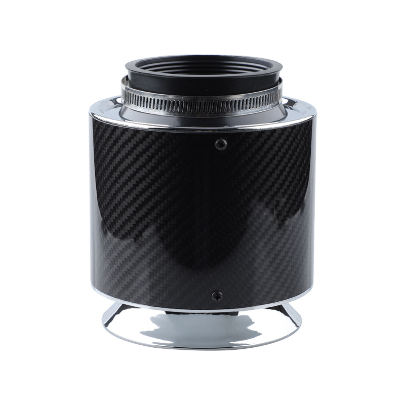 Car modified intake air filter modified carbon fiber winter mushroom head high flow air filter mushroom head air filter