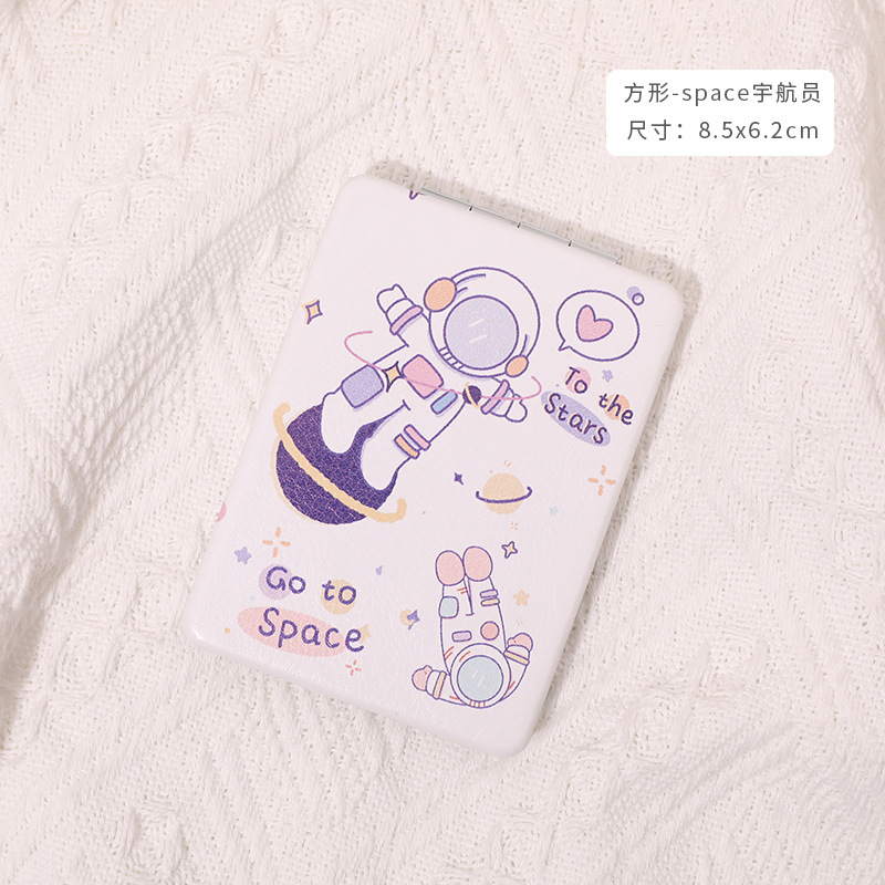 Rectangular double-sided astronaut