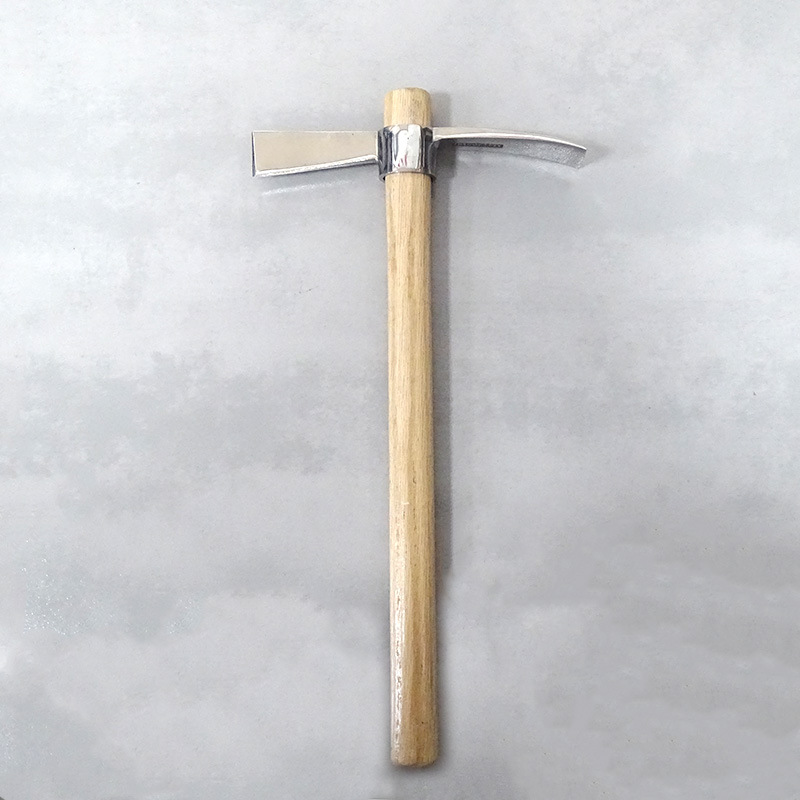 厂家批发不锈钢户外小洋镐十字镐双头不锈钢斧镐
