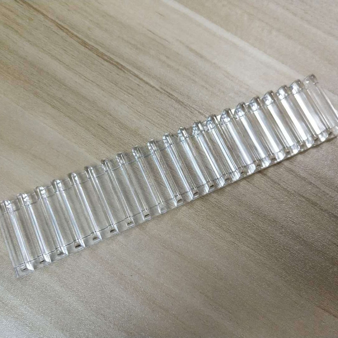 哈泰工厂亚克力隔层板透明分隔条分层板有机条收纳新中式隔板条